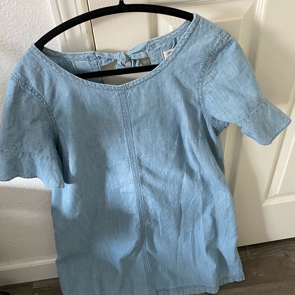 Madewell chambray dress